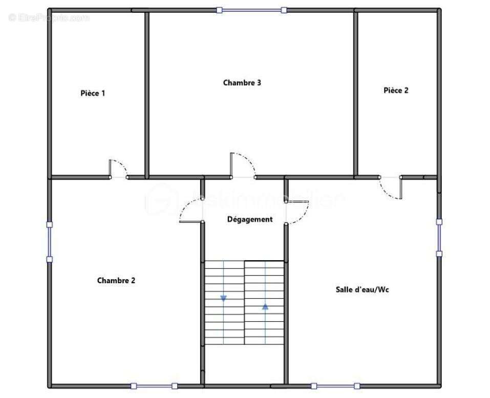 Pavillon possible 2 logements et 4 chambres 156m² garage jardin 340m² - photo 7