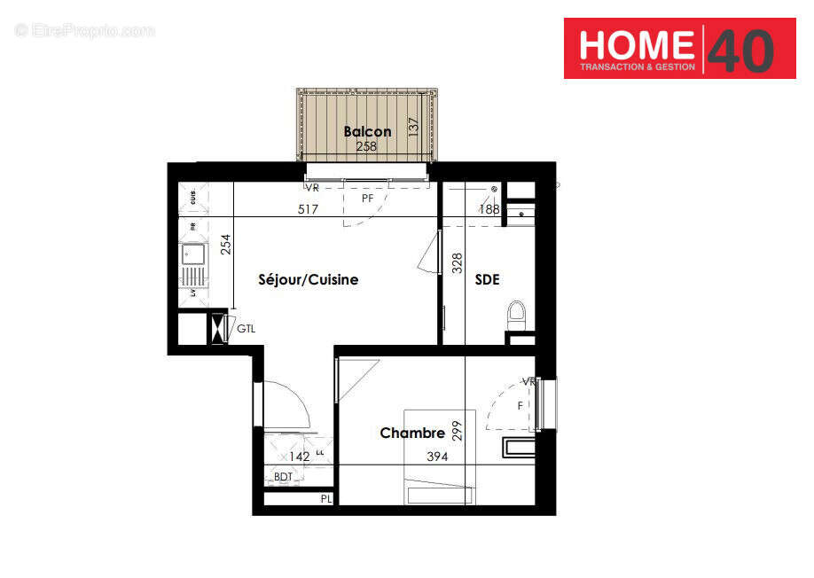 Appartement à SANGUINET