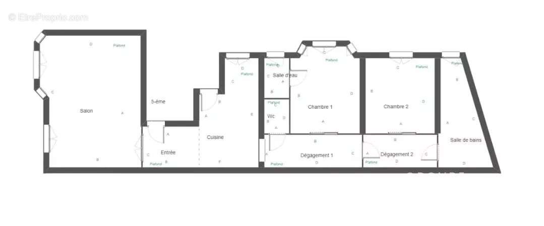 Appartement à PARIS-17E