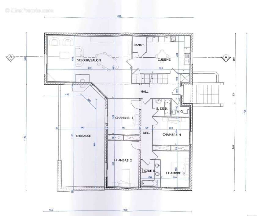 Maison à VILLENEUVE-DE-LA-RAHO
