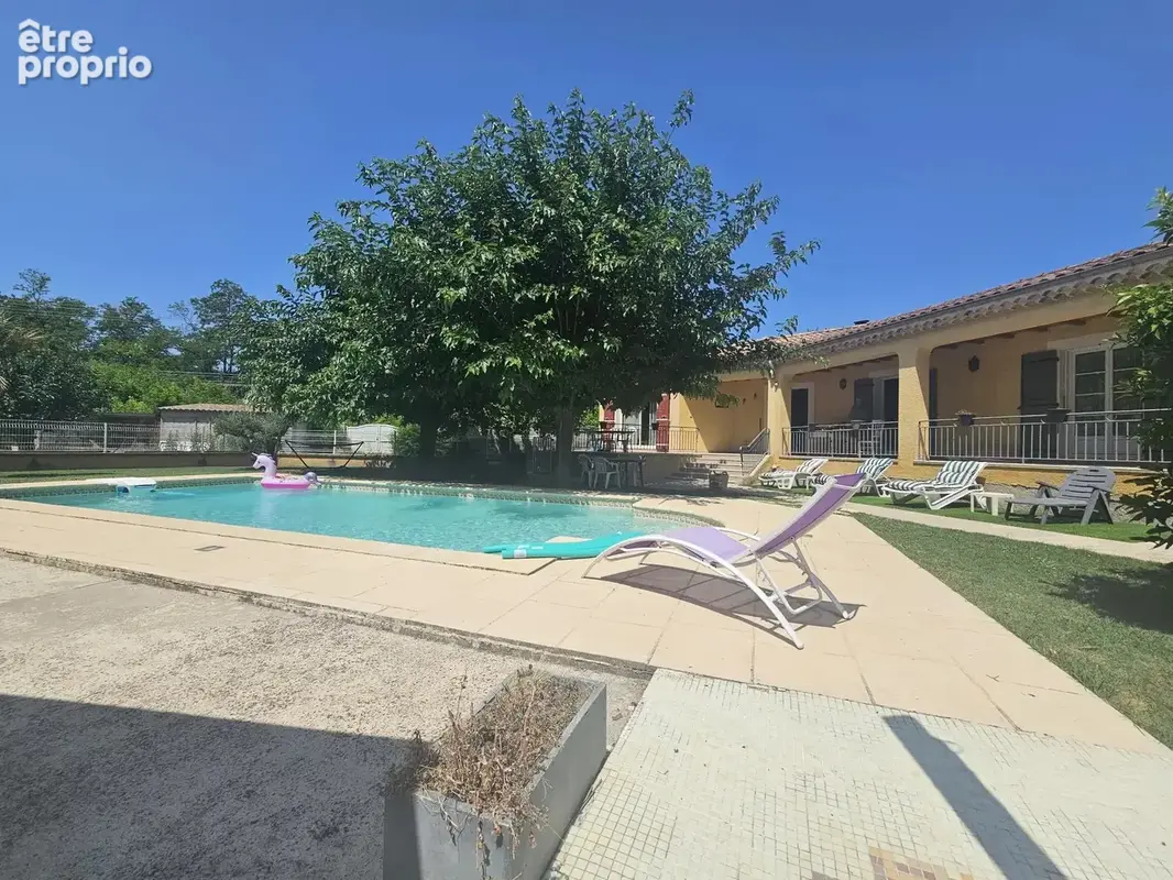 Viviers - belle villa de plain pieds avec piscine - photo 16