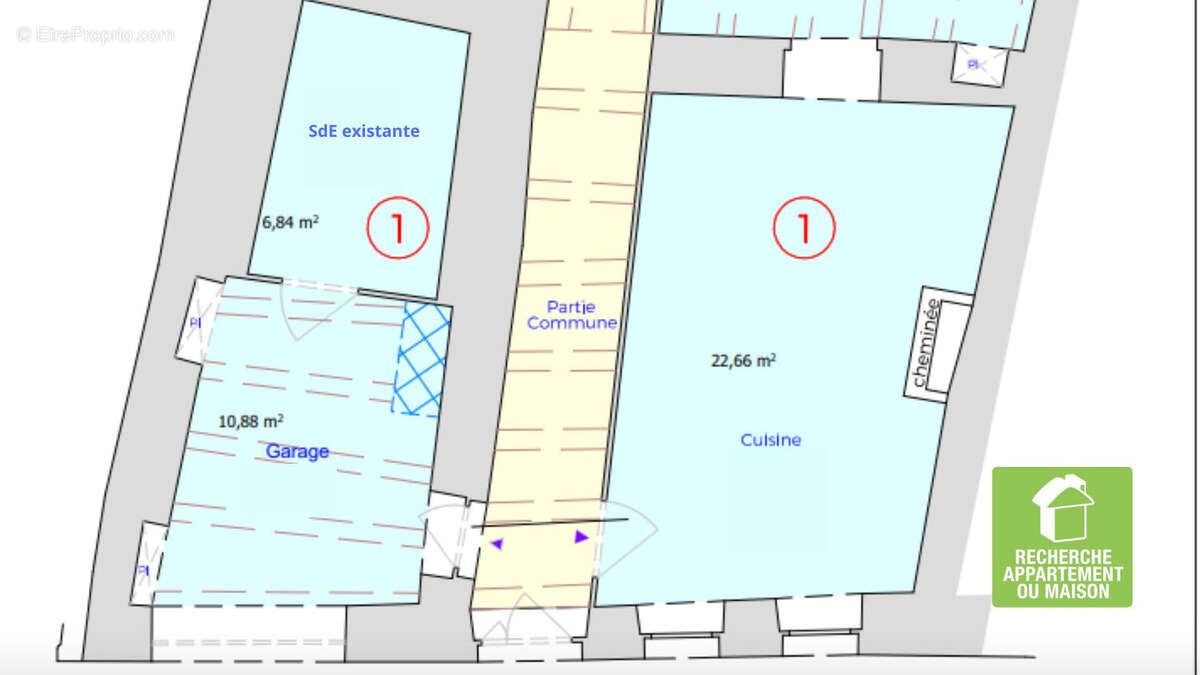 Appartement à CREMIEU