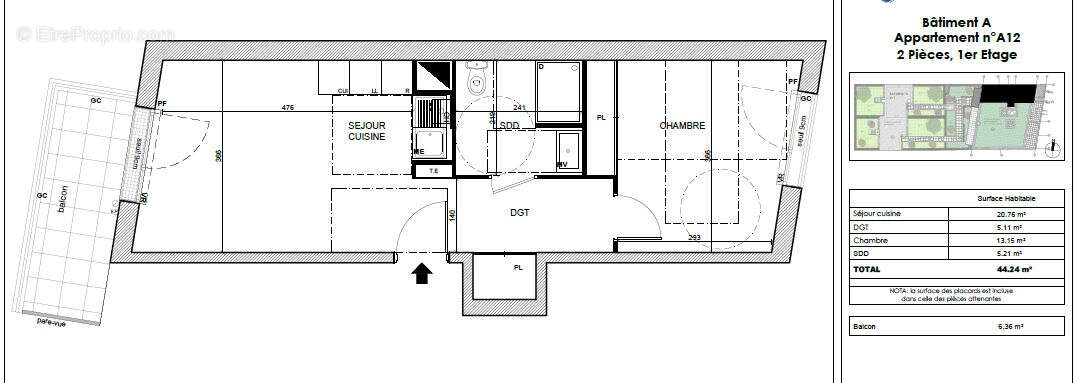 Appartement à PANTIN