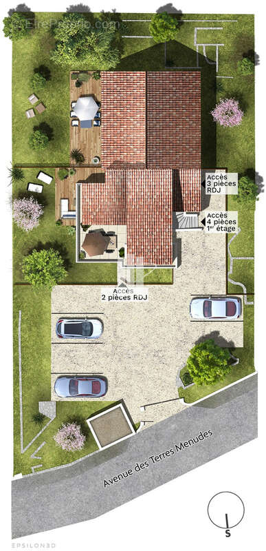Appartement 5 pieces a vendre entierement renove dernier etage vue mer au calme absolu quartier les plaines - photo 8