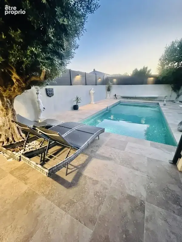 Villa contemporaine 2012 - DPE A- Piscine au sel - photo 15