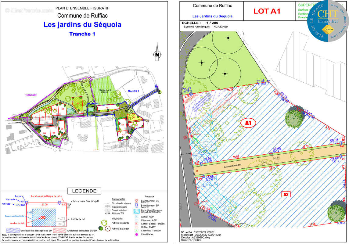 Terrain à RUFFIAC