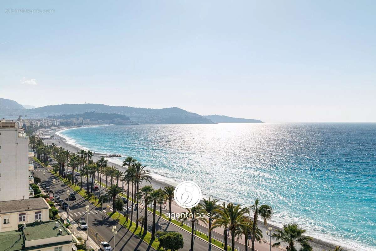 Nice // promenade des anglais : penthouse / dernier étage / vue mer panoramique / toit-terrasse / garage - photo 3