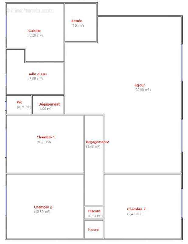 Appartement à RUEIL-MALMAISON