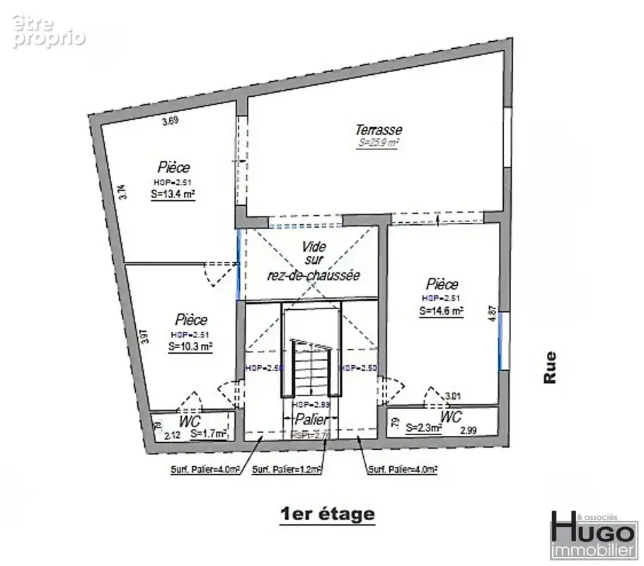 Bordeaux - secteur tondu- maison r+1 de 148m² max + terrasse de 26m²- a renover... - photo 5