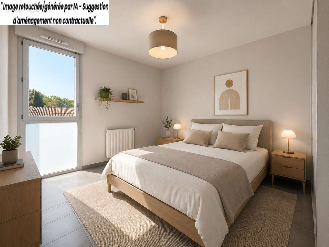 Appartement  3 Pièces 62m2 à vendre (Norme RT 2012) - photo 4