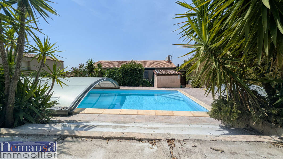 Maison avec piscine à Bezouce   3 chambres + espace indépendant - photo 8