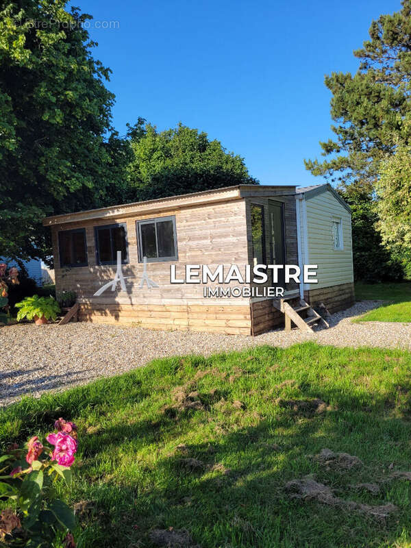 Ensemble atypique en pleine nature - proche fauville - mobils-homes - terrain - photo 12