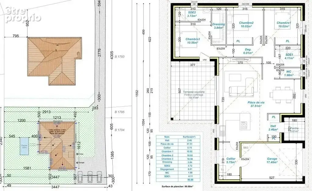 Projet de construction d'une maison d'habitation sur Lezoux FRAIS DE NOTAIRE REDUITS - photo 6