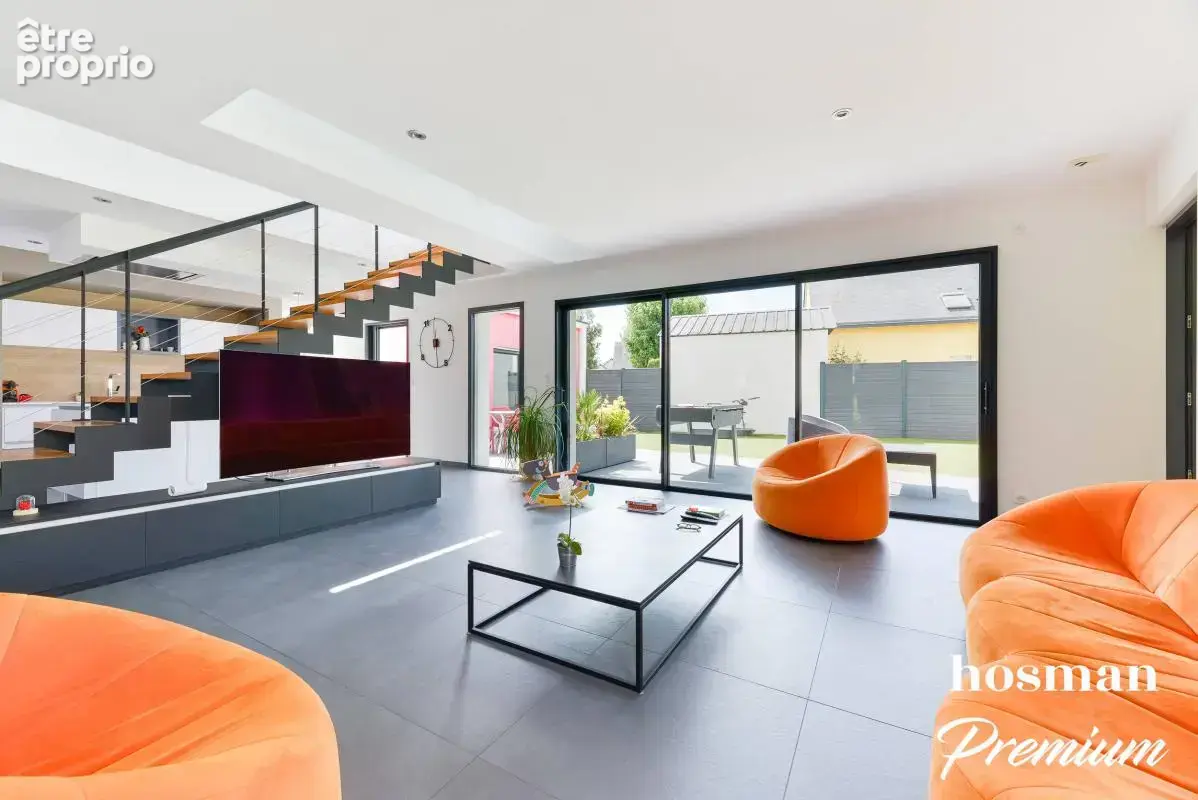 Coup de coeur ! Maison d'architecte d'exception aux portes de Nantes - 167 m2 avec 4 chambres, au calme en fond d'une impasse pr - photo 7