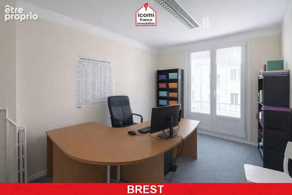 Finistere - brest (29200) - a vendre - appartement / bureau  -110 m² - quatres chambres possible - triangle d'or - proche cours  - photo 8