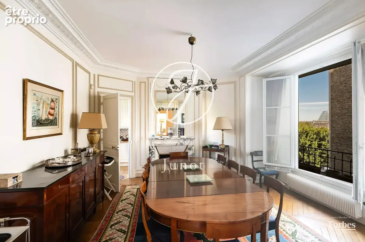 Paris 16e - AUTEUIL / MONTMORENCY - Appartement de réception et familial - 5 pièces - 152,63m² Carrez - 3 chambres - photo 9