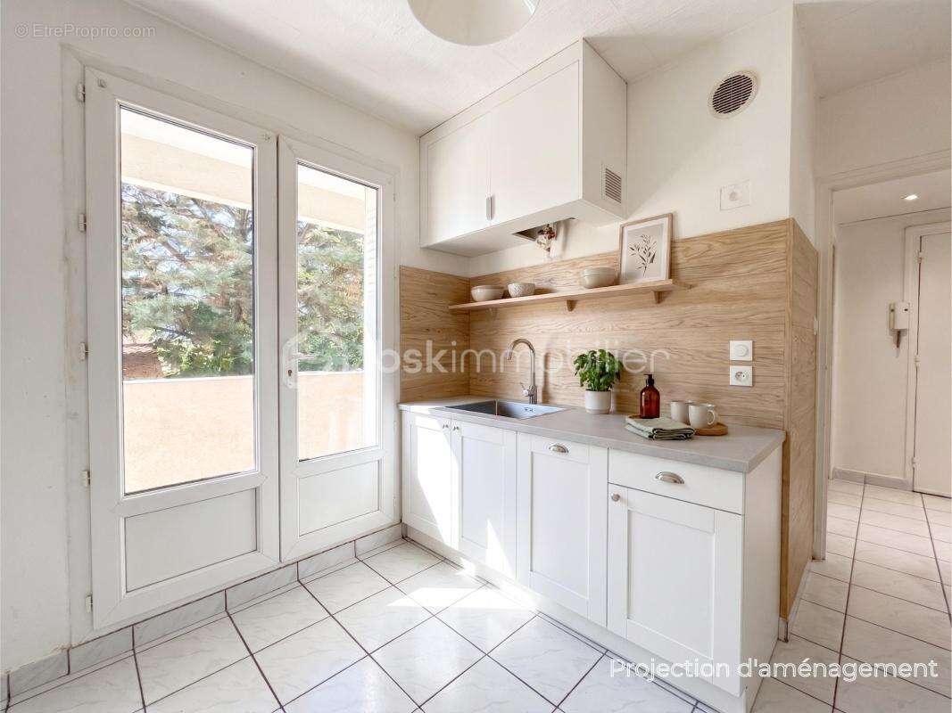 Saint-martin-d'hères — t4 traversant de 60 m², résidence fermée et sécurisée - photo 7