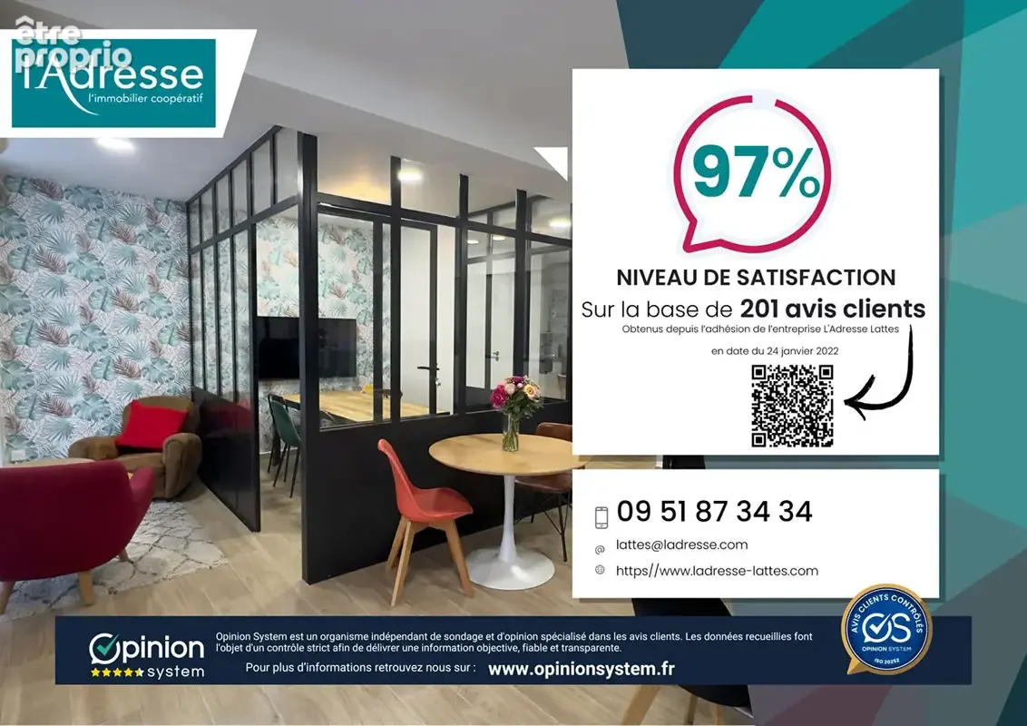 Mauguio - exclusivite appartement t3 bis - 2 chambres + mezzanine - faibles charges - photo 16