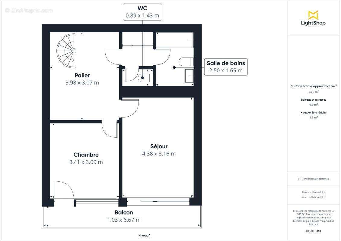 Appartement à PARIS-15E