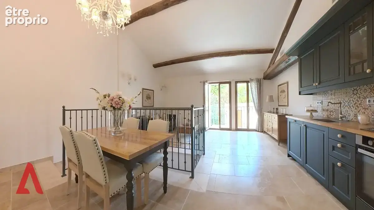 Grange d'exception rénovée avec deux suites, piscine - photo 7
