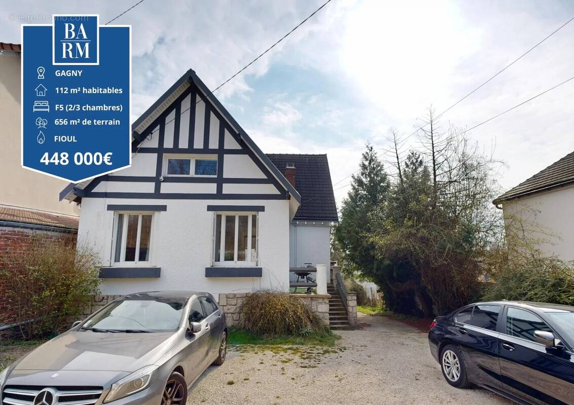 Maison à GAGNY