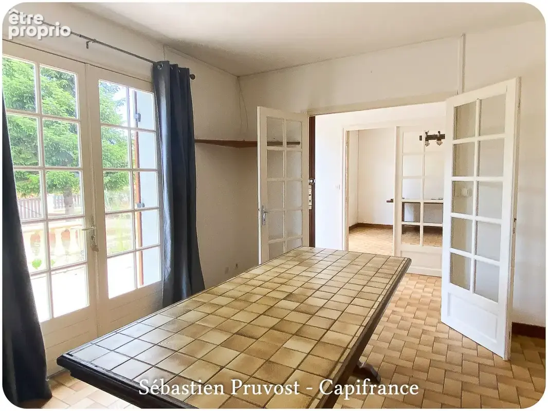 Maison à vendre 4 pièces SAINT PARDOUX LA RIVIERE (24), maison P3, terrain 2158m2, accès petit cours d'eau, 2 chambres - photo 6