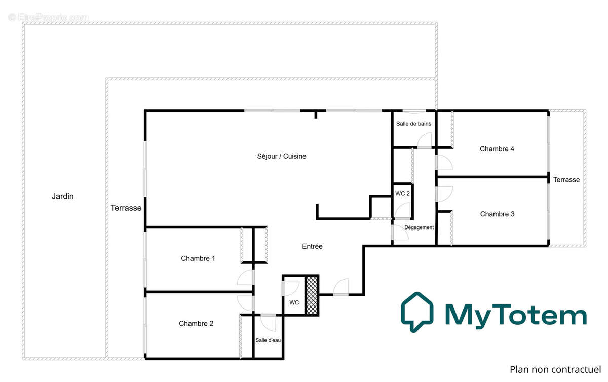 Appartement à LA GARENNE-COLOMBES