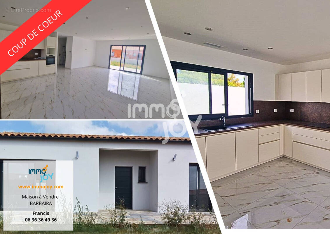 Maison neuve - barbaira aude - photo 15