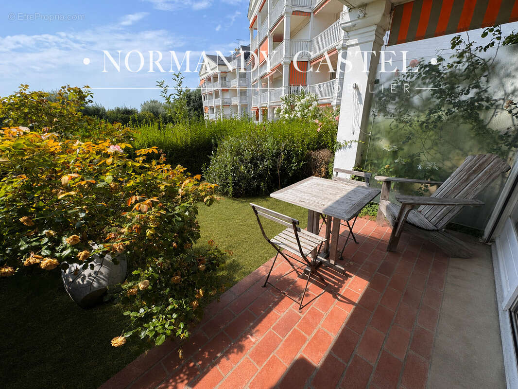 Studio vue mer avec jardinet et parking - trouville sur mer - photo 13