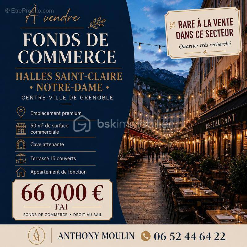 Commerce à GRENOBLE