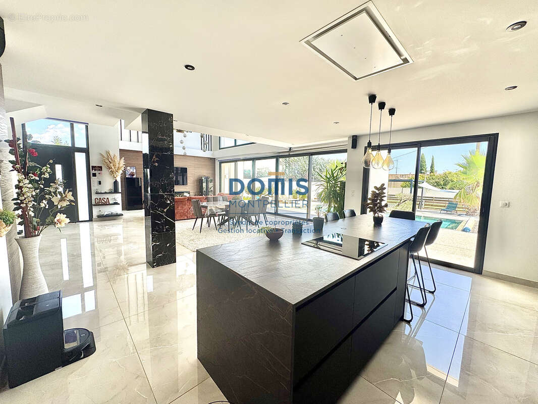 Villa d'architecte d'exception 225m2   20 km au nord-ouest de Montpellier 13 Km A9 Baillargues - photo 3