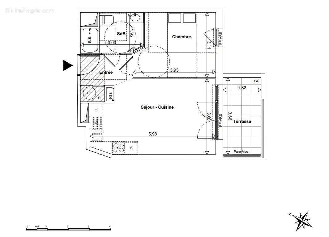 Appartement à LA GARDE