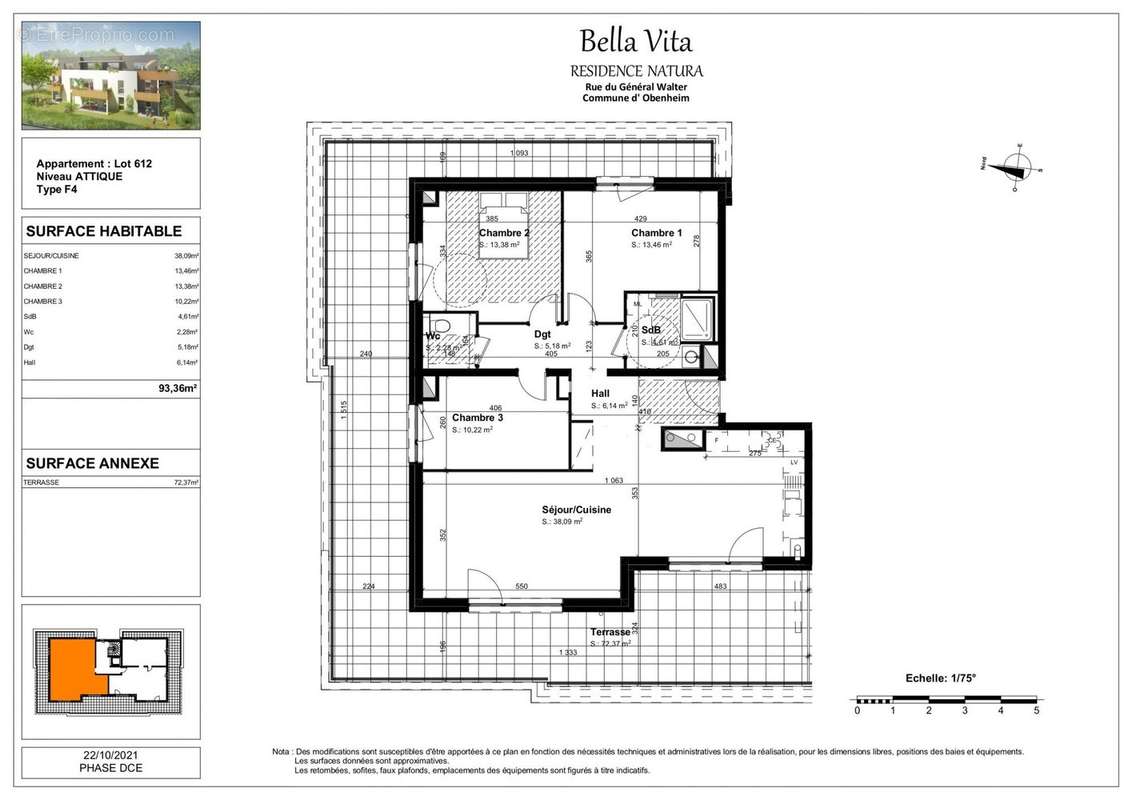 Appartement à OBENHEIM