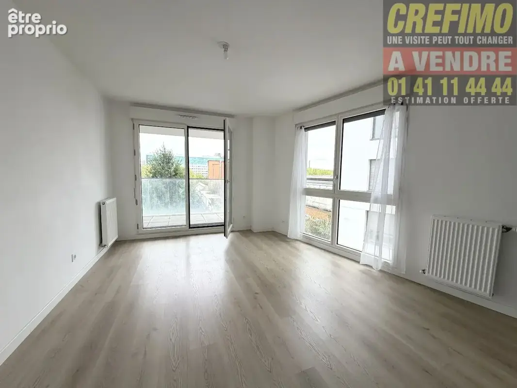 Asnières-sur-seine  appartement 2 pièces avec balcon et vue sur parc - photo 3