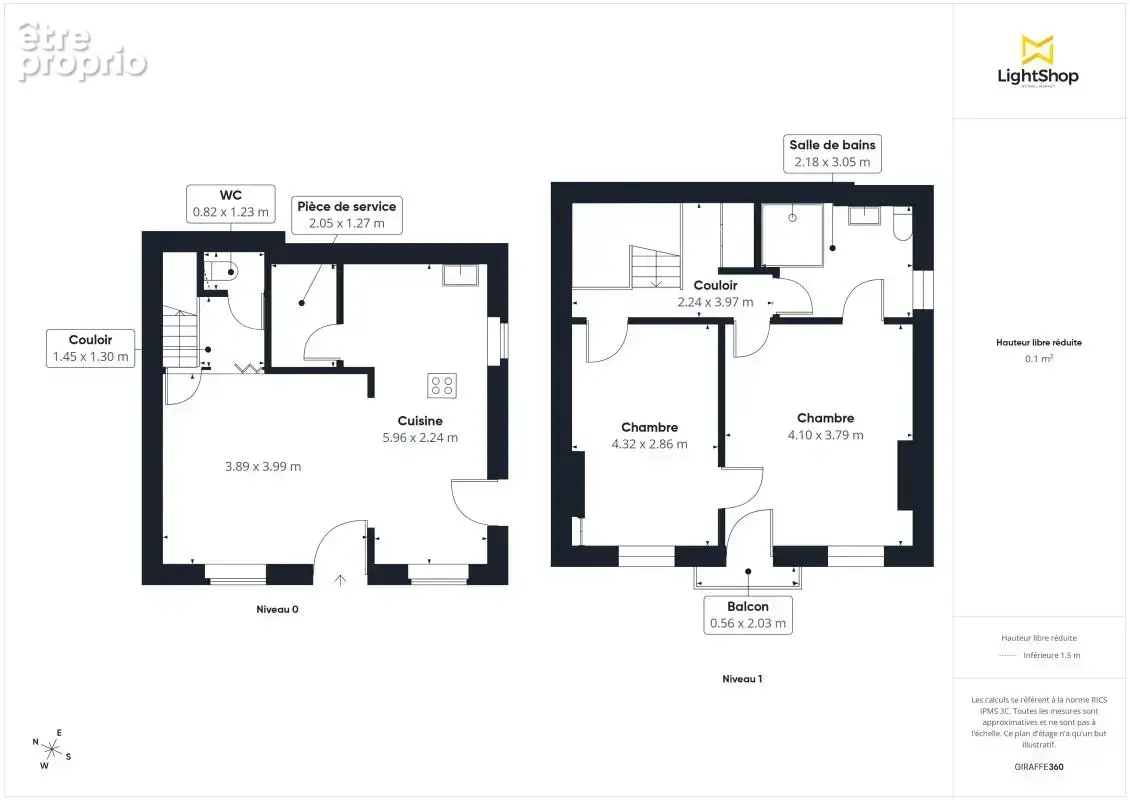 Magnifique maison de ville 3 pièces 76 m² avec terrasse rénovée - Avenue Pasteur, Floirac - photo 16