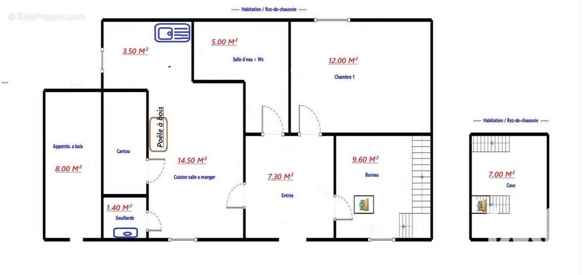 Maison 100 m² à Bourg-Lastic  - photo 4