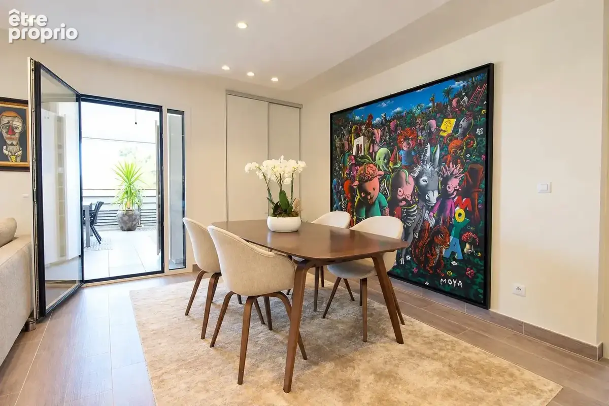 Eze "village" - 4p 108m²  terrasses 41m²  vue mer  piscine  parkings - photo 8