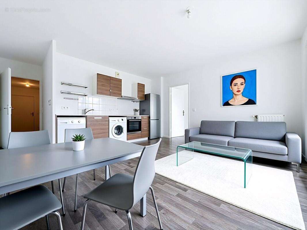 3 pièces de 60,5m² dans immeuble récent avec balcon et parking - photo 2