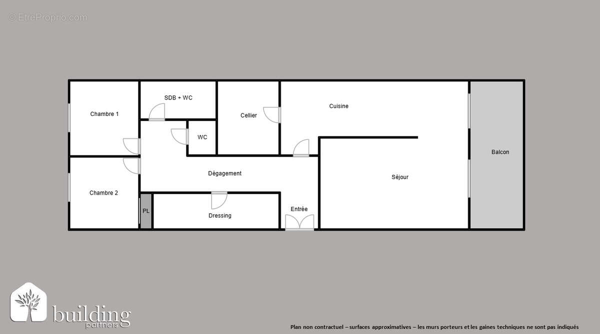 Appartement à COURBEVOIE