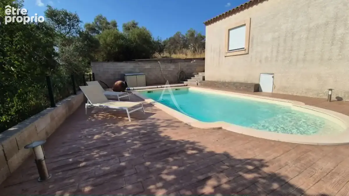 POUSSAN - Superbe villa de plain-pied  120 m² avec piscine et terrain de 1 300 m² - photo 16