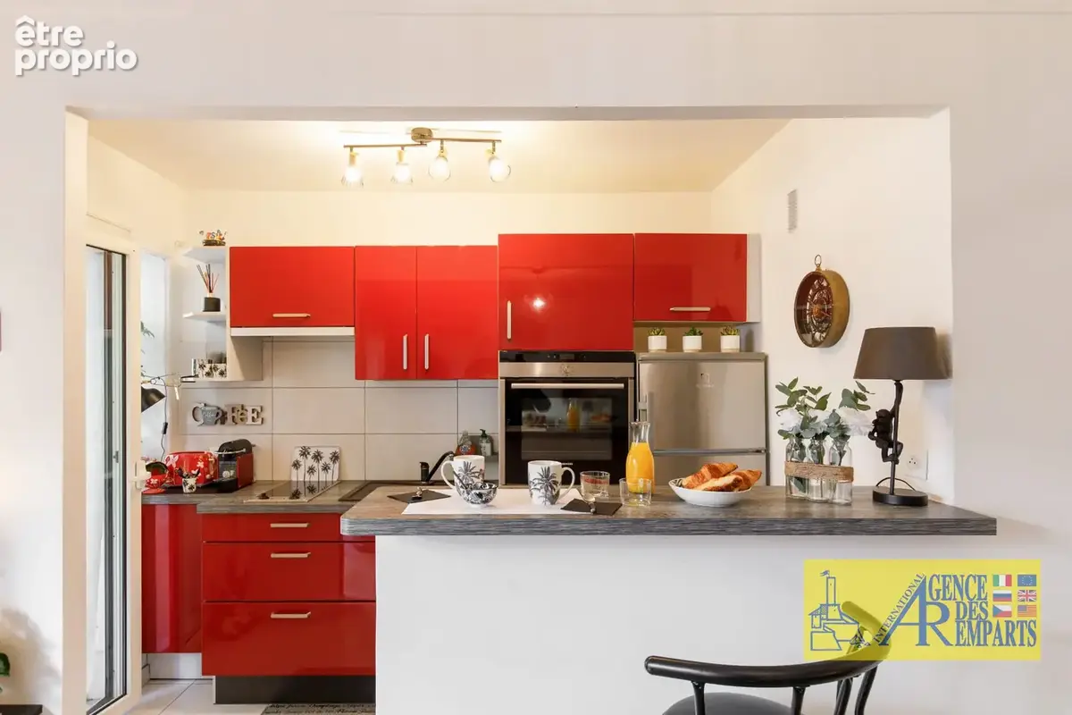 Beau studio avec coin nuit avec vue mer   Quartier Ponteil Antibes - photo 3