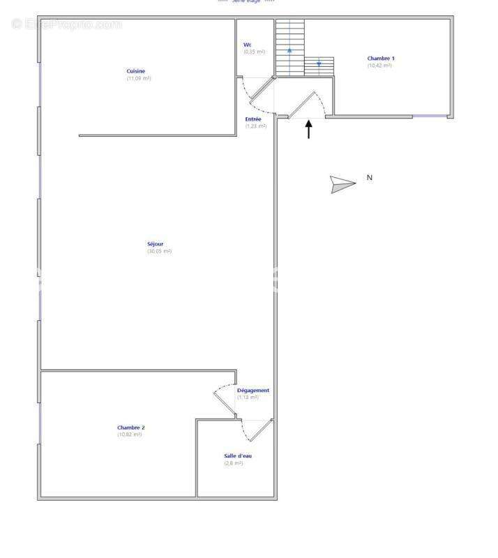 Appartement à LYON-1E
