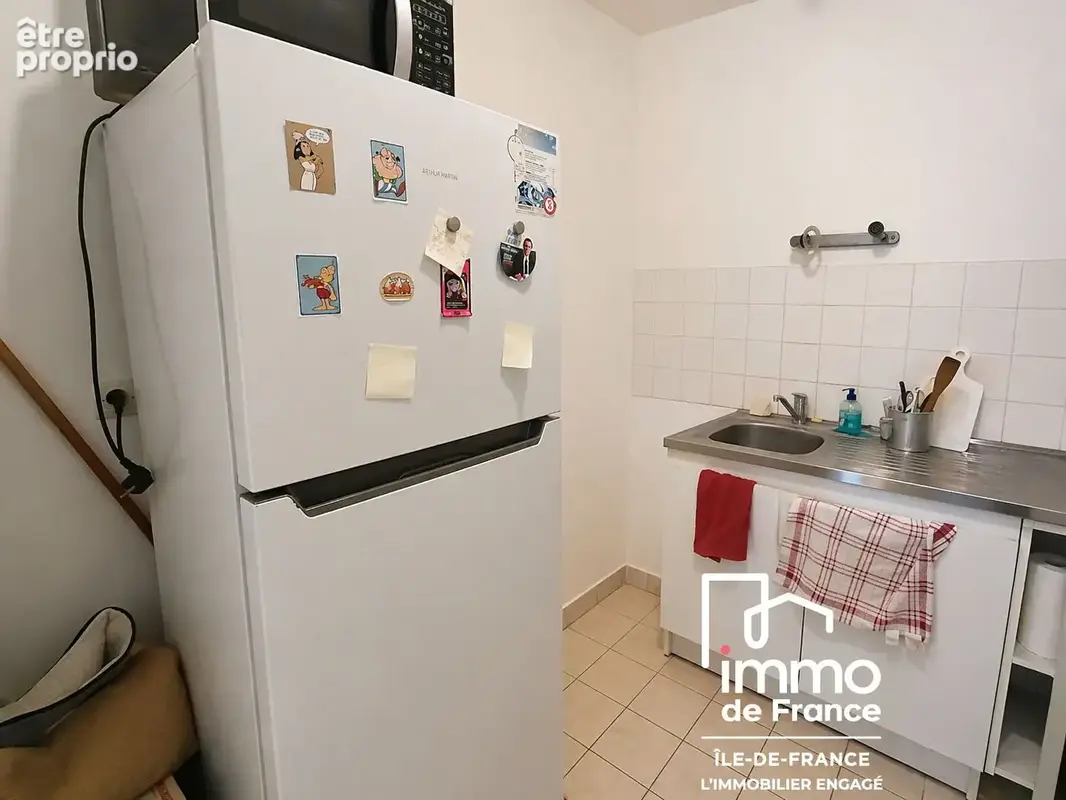 Appartement t1 vendu loué - osny centre ville - photo 5