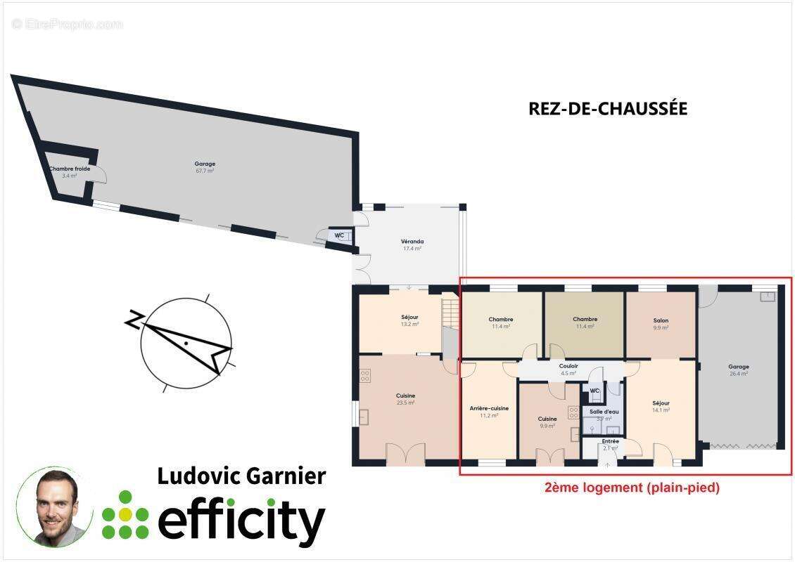 Maison à SAINT-PAIR-SUR-MER