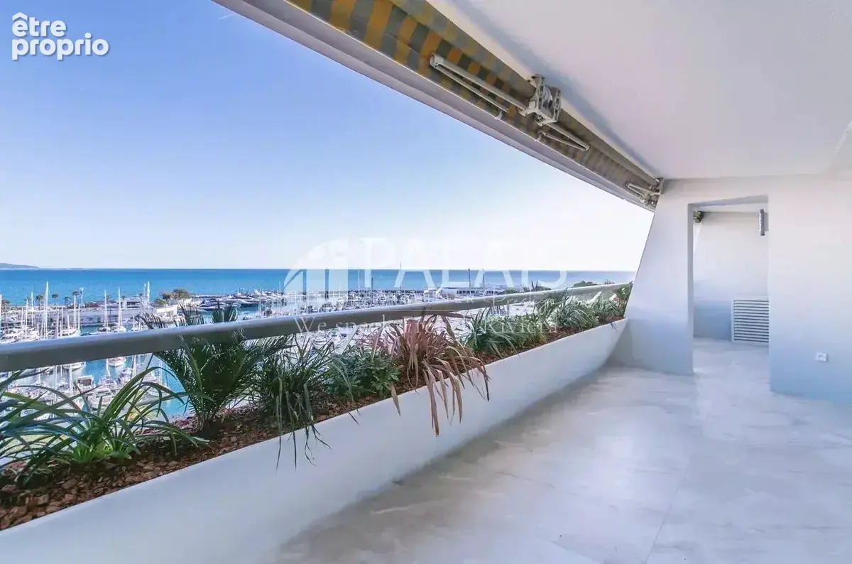 VILLENEUVE LOUBET / Marina Baie des Anges, sublime appartement 3 pièces rénové et climatisé avec terrasse,  vue mer, cave , gara - photo 9