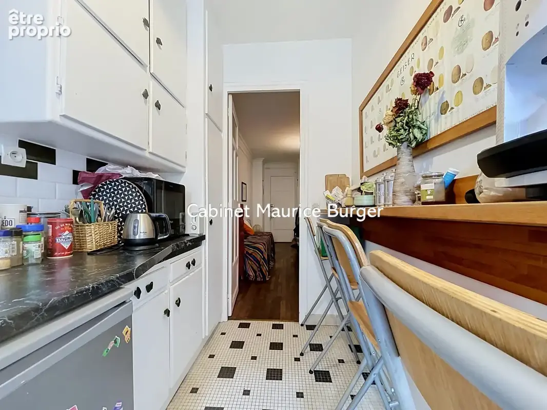 Studio lumineux de 34,82 m2   Ascenseur   Gardienne   Immeuble années 30 - photo 7