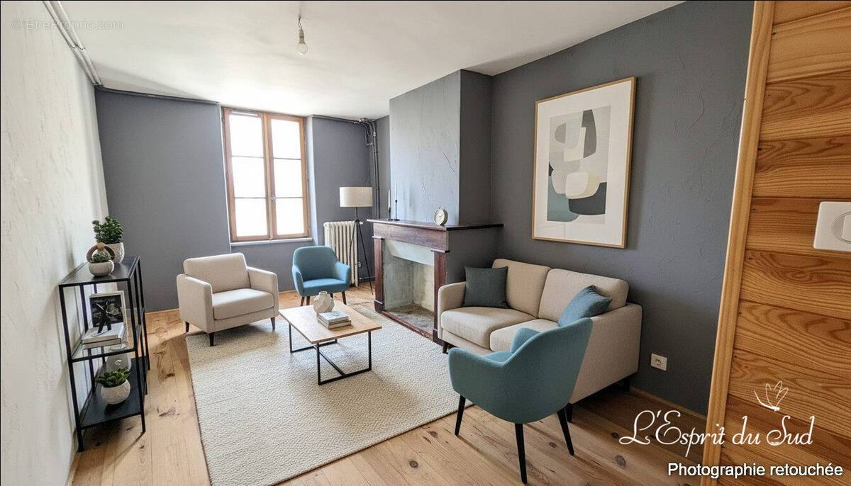 proposition de décoration pour le salon - Maison à RABASTENS