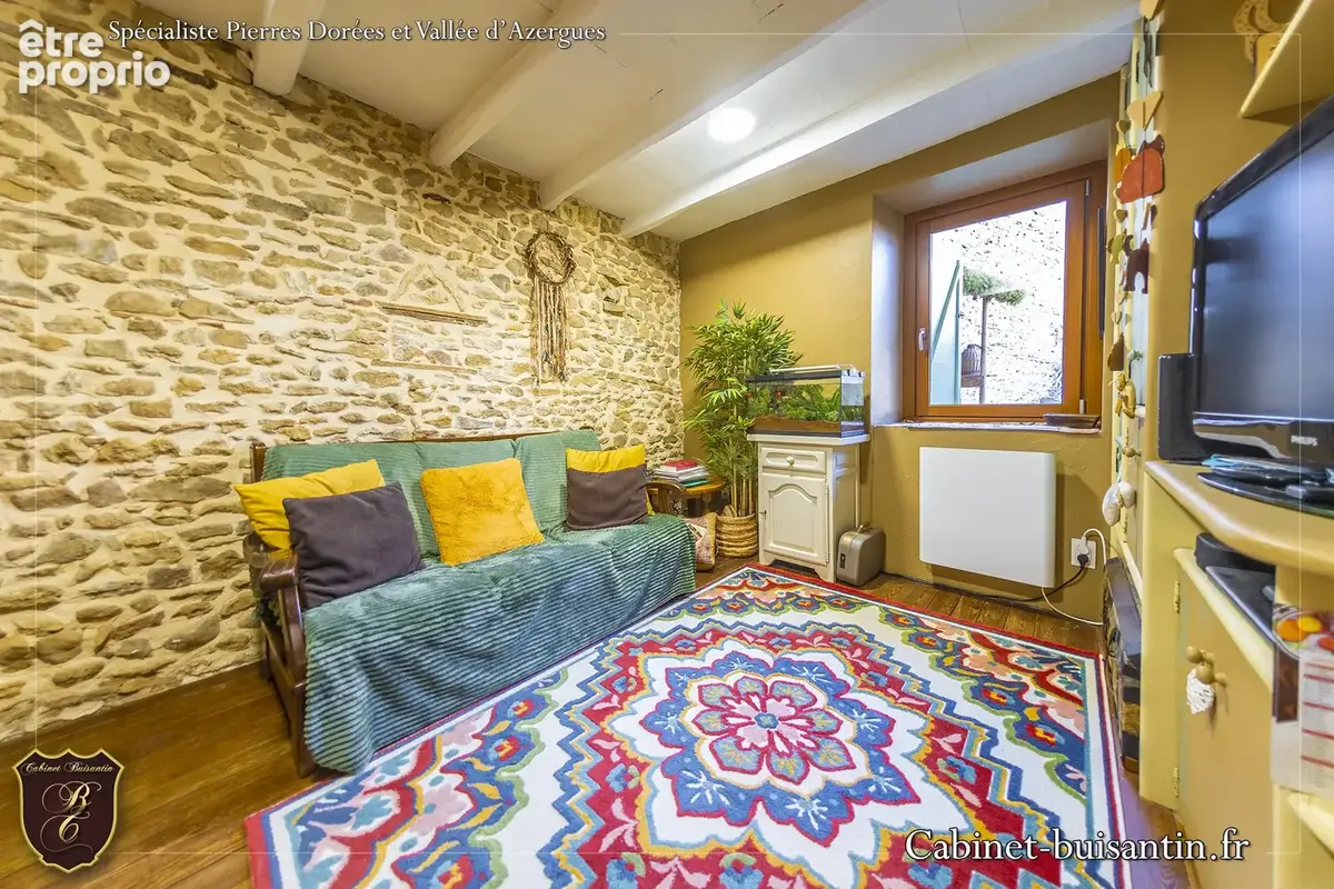 Maison de village en pierres avec terrasse et cour - photo 8