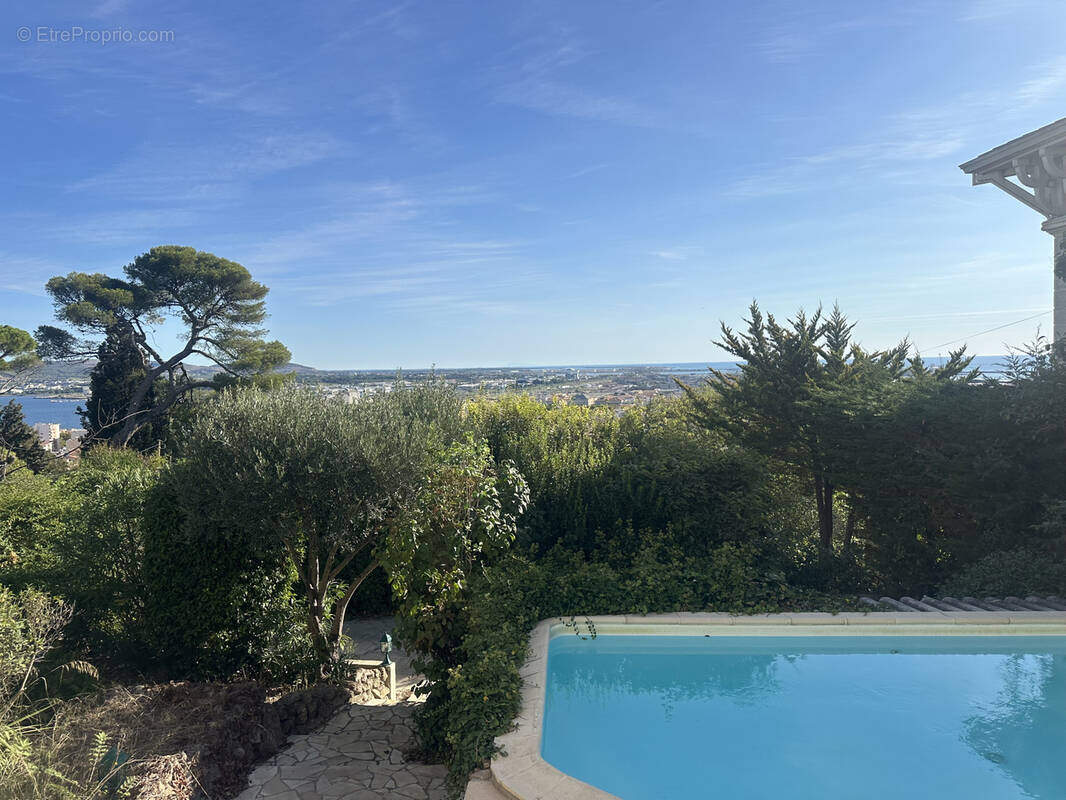 Sète, mont saint Clair, maison de charme avec belle vue mer et ville, - photo 1