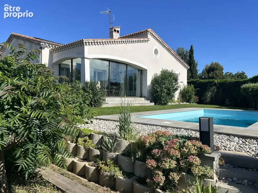 Maison Plain-pied - vue dégagée - piscine - Véranda - sous-sol complet - photo 22